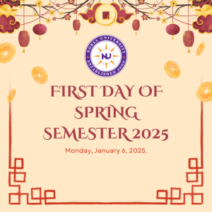 First Day of Spring Semester 2025